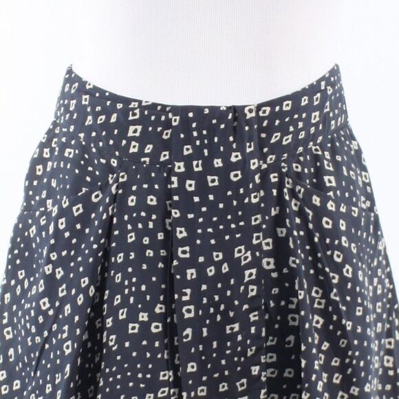 Anthropologie black white skirt 2 - Picture 2 of 8
